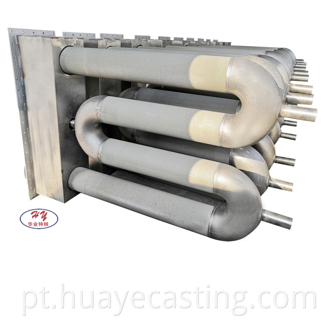 Customized Heat Treatment Heat Resistant Wear Resistant W Type Radiant Tube In Heat Treatment Furnace6